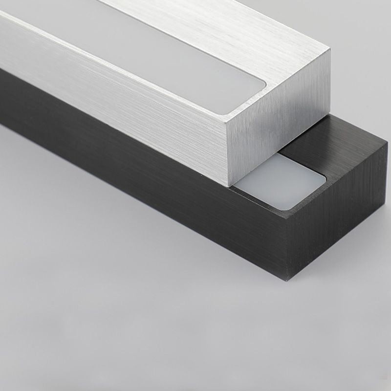 Applique LED da parete con specchio frontale in acrilico per bagno