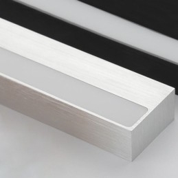 Applique LED da parete con specchio frontale in acrilico per bagno
