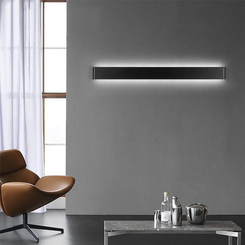 Applique a LED a specchio in acrilico per corridoio