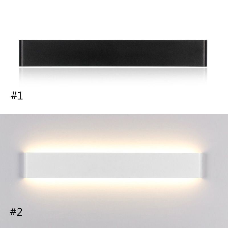 Applique a LED a specchio in acrilico per corridoio