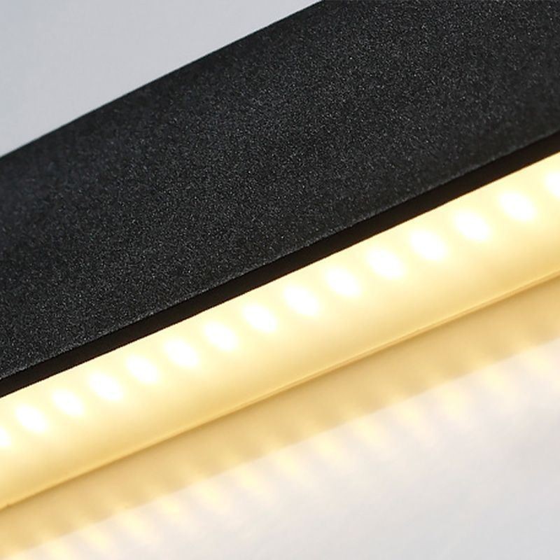 Applique a LED a specchio in acrilico per corridoio