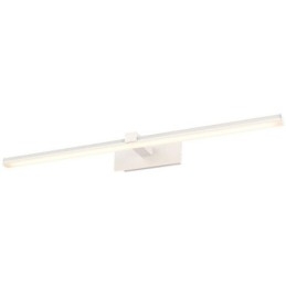 Applique da parete LED con specchio frontale e diffusore in acrilico per bagno