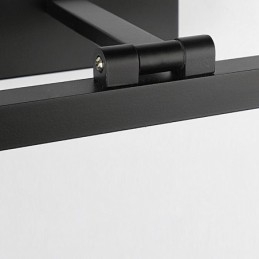 Applique da parete LED nordica con luce frontale a specchio, angolo regolabile, per bagno