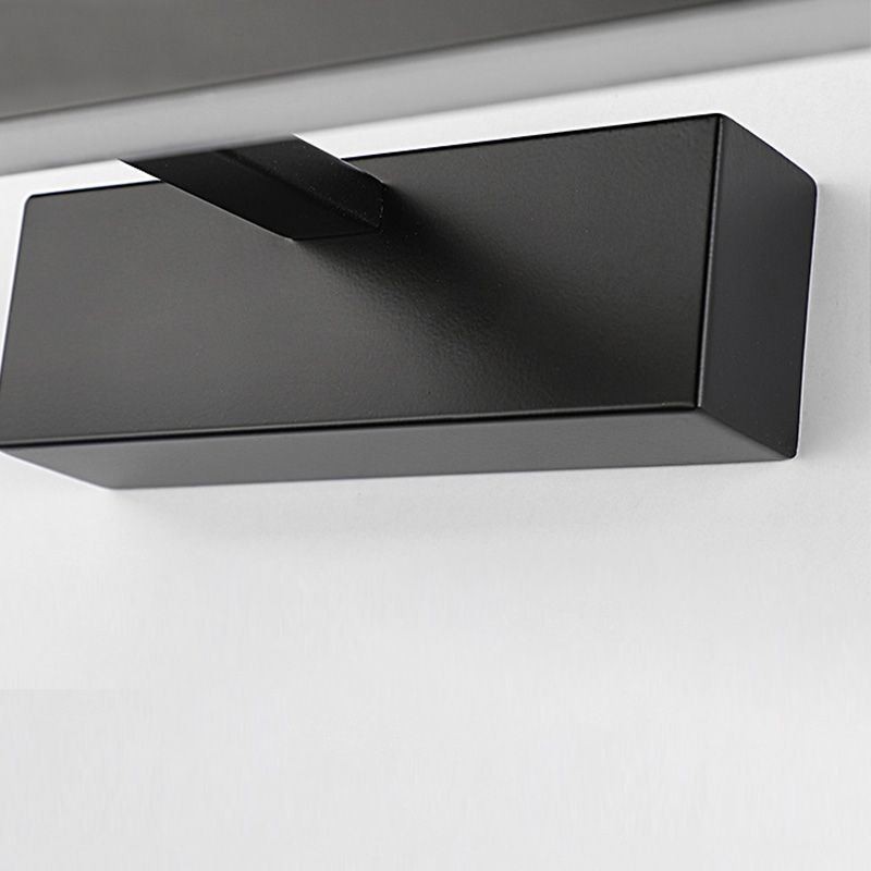 Applique da parete LED nordica con luce frontale a specchio, angolo regolabile, per bagno