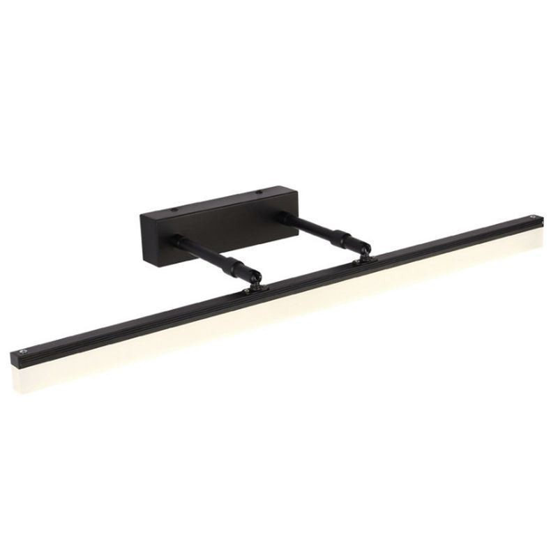 Applique da parete LED in acrilico con specchio frontale, estensibile, per corridoio e bagno