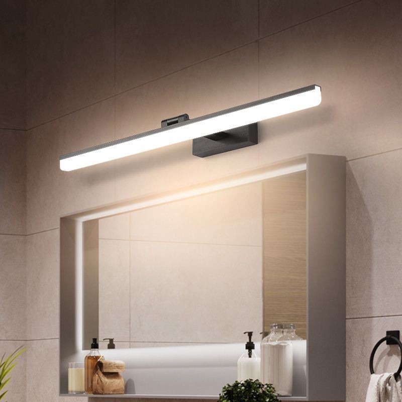 Applique da parete LED moderna con specchio frontale per bagno
