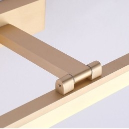 Applique da parete LED moderna con specchio frontale per bagno