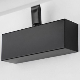 Applique da parete LED nordica con specchio frontale, luce regolabile per bagno