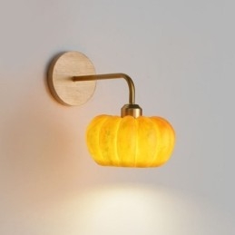 Applique da parete giapponese retrò a zucca