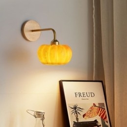 Applique da parete giapponese retrò a zucca