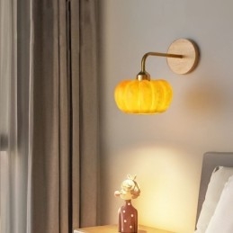 Applique da parete giapponese retrò a zucca