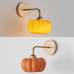Applique da parete giapponese retrò a zucca
