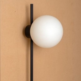 Applique da parete a globo Mid Century Magic Bean con spina