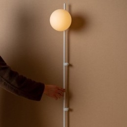 Applique da parete a globo Mid Century Magic Bean con spina