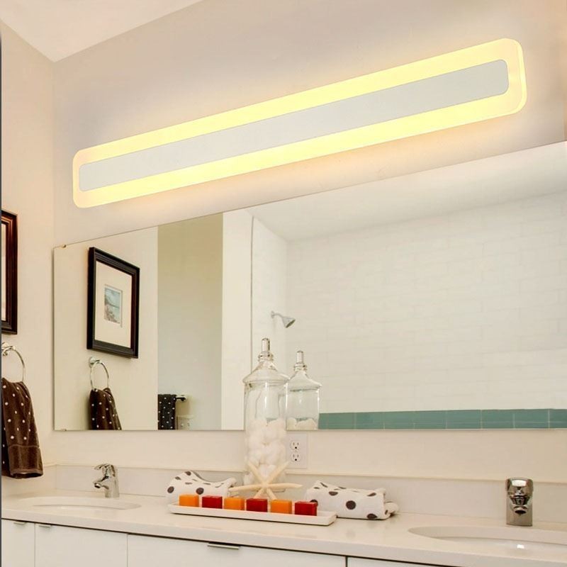 Specchio da parete moderno in acrilico per bagno