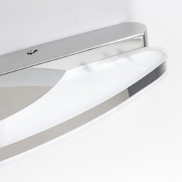 Applique da parete per specchio moderna per bagno in acciaio inossidabile