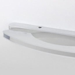 Applique da parete per specchio moderna per bagno in acciaio inossidabile
