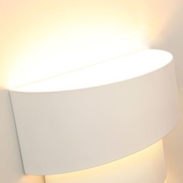 Applique da parete moderna minimalista a spirale, lampada da comodino
