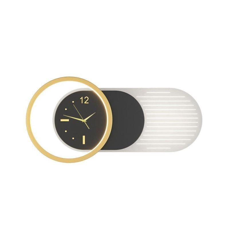 Applique da parete LED moderna minimalista in acrilico e ferro 40×20 cm