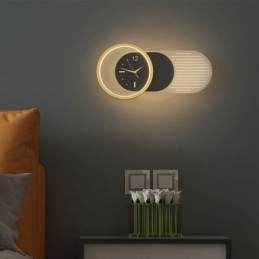 Applique da parete LED moderna minimalista in acrilico e ferro 40×20 cm