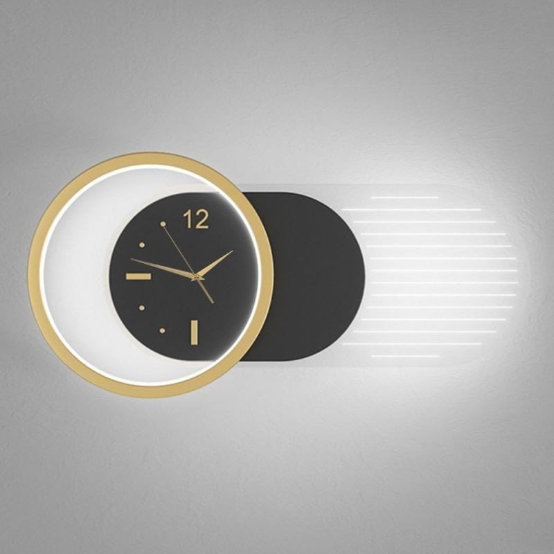 Applique da parete LED moderna minimalista in acrilico e ferro 40×20 cm
