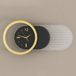 Applique da parete LED moderna minimalista in acrilico e ferro 40×20 cm