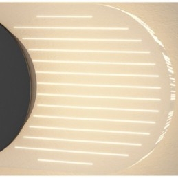 Applique da parete LED moderna minimalista in acrilico e ferro 40×20 cm