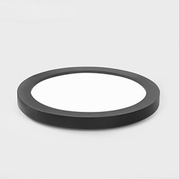 Plafoniera moderna e contemporanea da soffitto a filo, 3 lampadine LED, nero e bianco