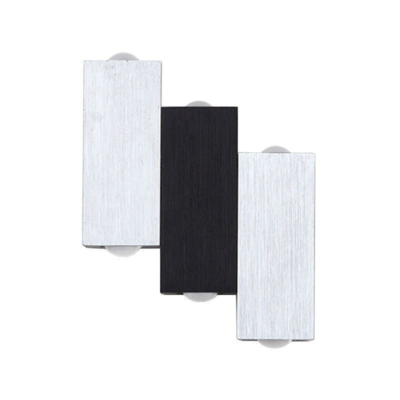 Applique da parete LED moderna in alluminio su e giù 6 W