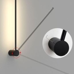 Applique da parete moderna lunga da comodino