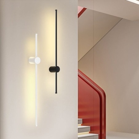 Applique da parete moderna lunga LED, 80 x 1,6 cm / 100 x 1,6 cm