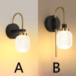 Applique da parete moderna minimalista in acrilico