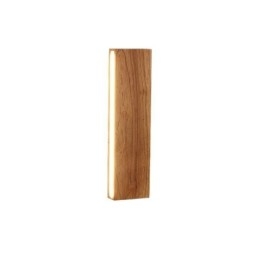 Applique da parete LED moderna in legno per corridoio e ingresso, stile nordico