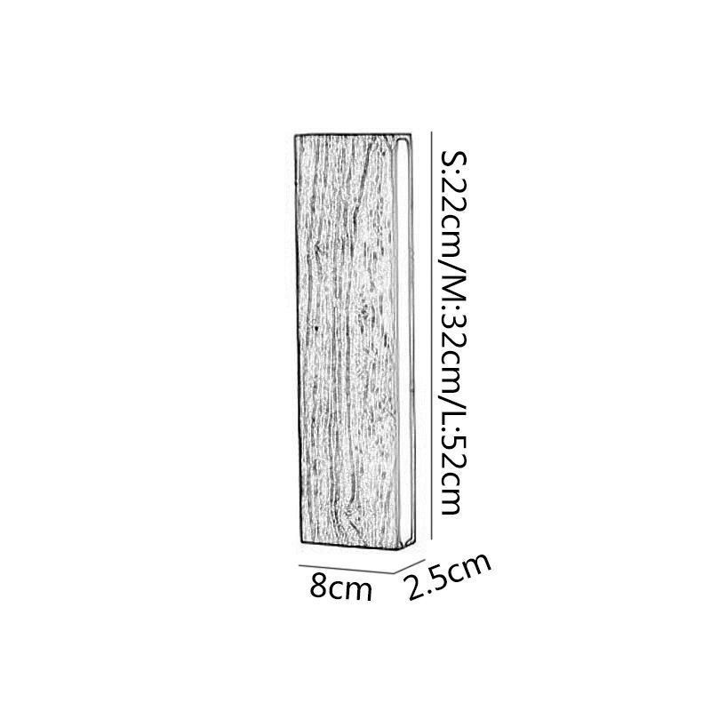 Applique da parete LED moderna in legno per corridoio e ingresso, stile nordico