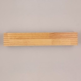 Applique da parete LED in legno stile giapponese per bagno e casa