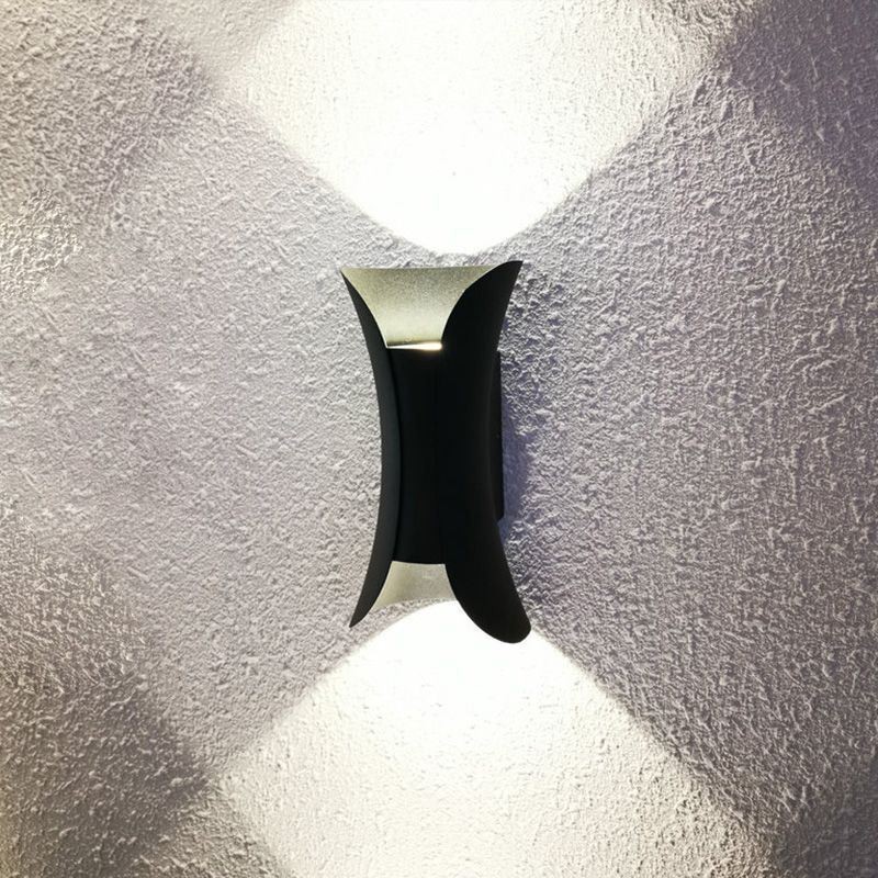 Applique da parete LED moderna impermeabile per cortile, balcone e corridoio