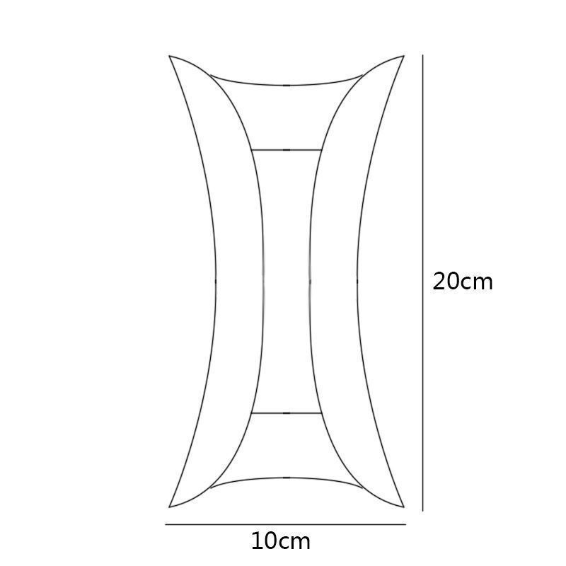 Applique da parete LED moderna impermeabile per cortile, balcone e corridoio