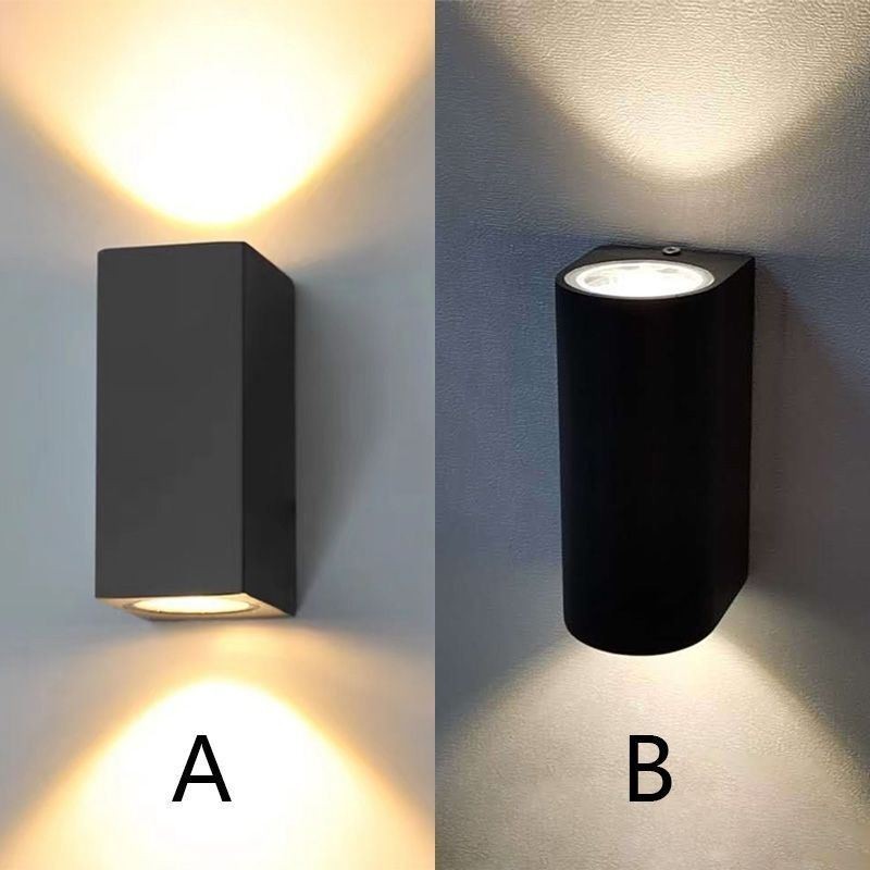 Applique da parete LED moderna semplice in alluminio 12W 960 lm, 2 luci