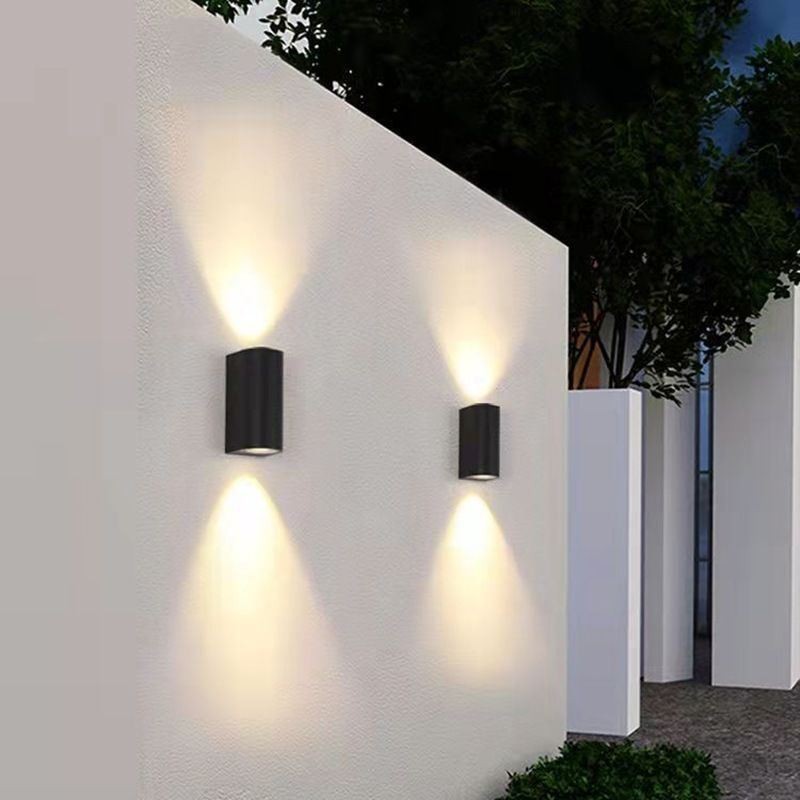 Applique da parete LED moderna semplice in alluminio 12W 960 lm, 2 luci