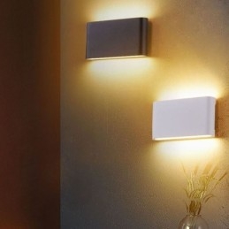 Applique da parete LED moderna semplice in alluminio per interni