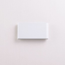 Applique da parete LED moderna semplice in alluminio per interni