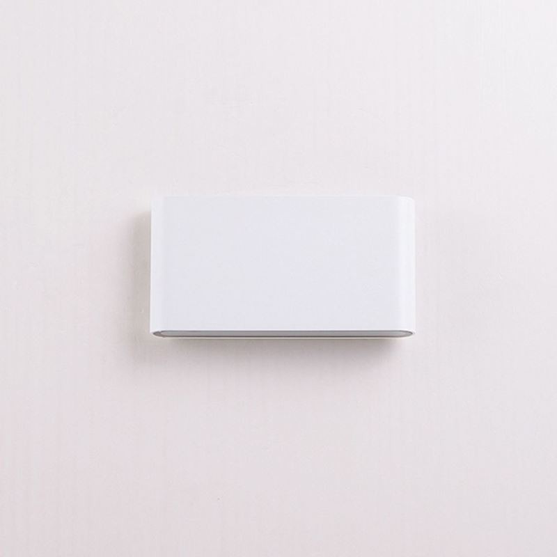 Applique da parete LED moderna semplice in alluminio per interni