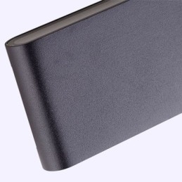 Applique da parete LED moderna semplice in alluminio per interni