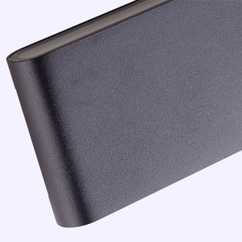 Applique da parete LED moderna semplice in alluminio per interni