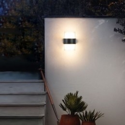Applique da parete LED minimalista impermeabile per patio in acrilico