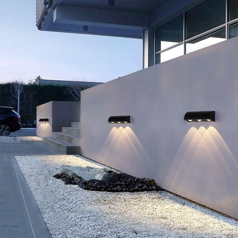 Applique da parete LED impermeabile in alluminio per scale
