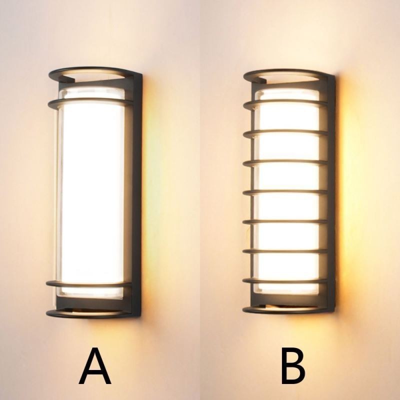 Applique da parete LED impermeabile stile cinese 30 W 2400 lm 42 x 15,8 cm