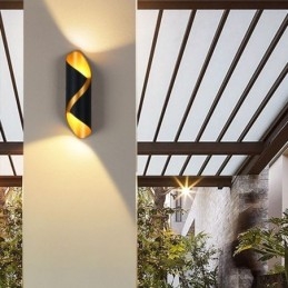 Applique da parete LED moderna impermeabile per corridoio 8 x 30 cm 10 W