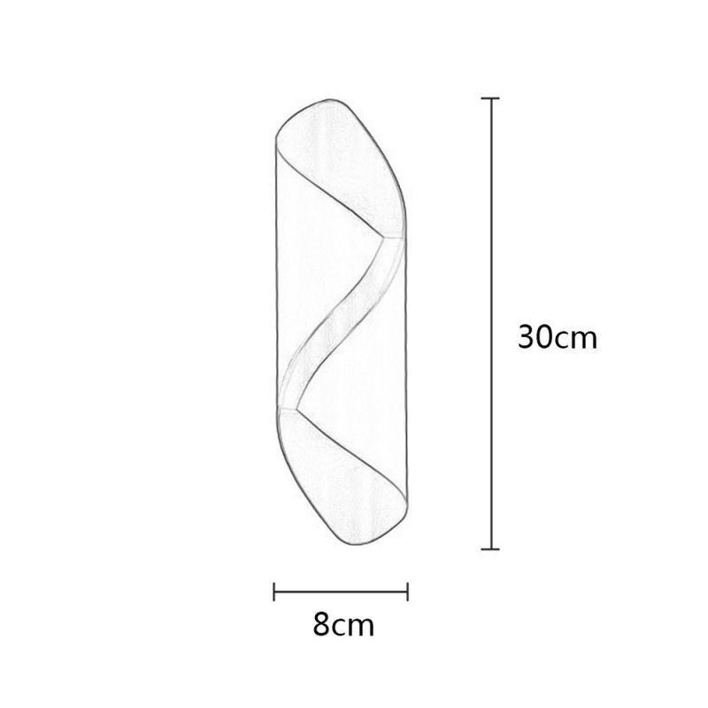 Applique da parete LED moderna impermeabile per corridoio 8 x 30 cm 10 W