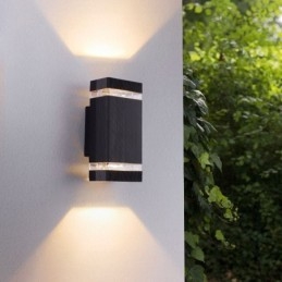 Applique da parete LED in alluminio impermeabile per cortile e portico